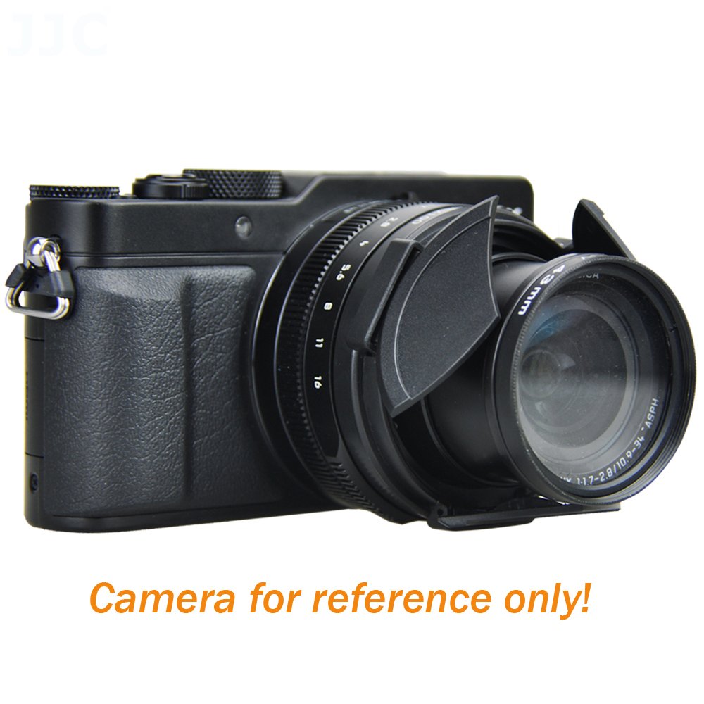 Amazon.com : JJC Black ACLX100 Auto SELF-RETAINING Protective Lens